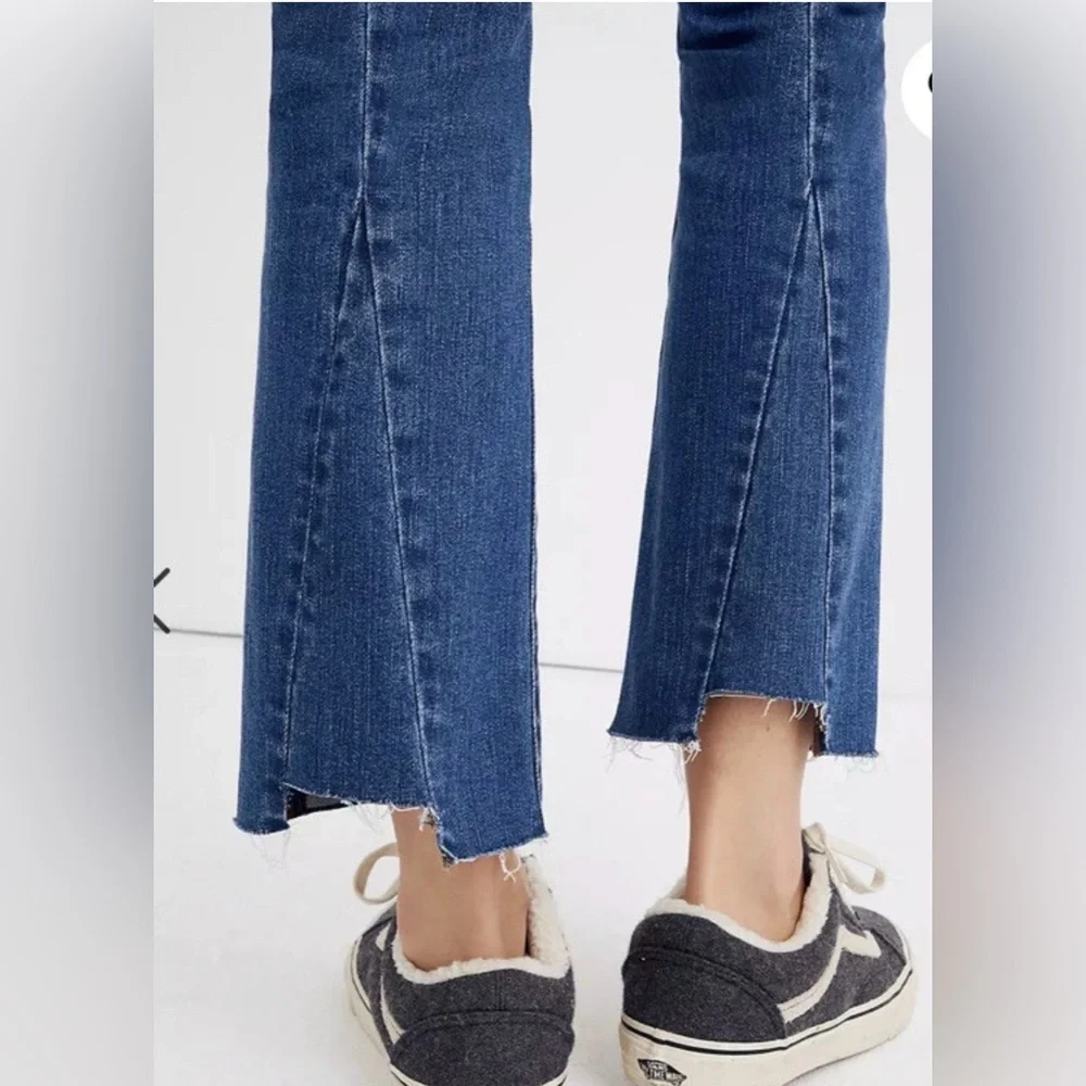 Madewell Cali Demi Boot Jeans Blue Wash Women Size 30 Zip Up Ankle Length - Picture 14 of 14